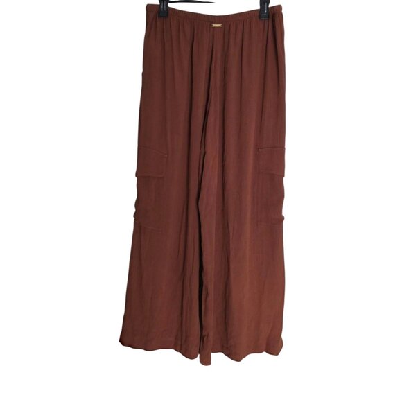 Women's - Billabong Beach Babe Brown Cargo Pants, Size Medium - Picture 7 of 7